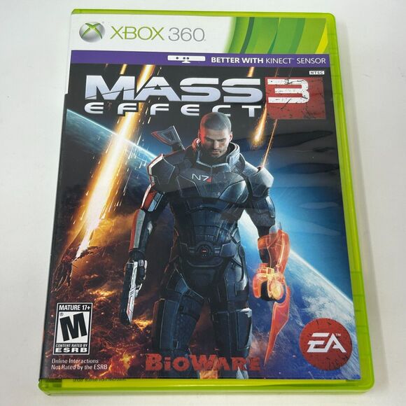 Lot of 5 Xbox 360 Video Games Call of Duty Ghosts MW3 Black Ops Mass Effect 2 3 - Picture 5 of 15